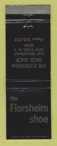 Matchbook Cover - Florsheim Shoes New York City WEAR