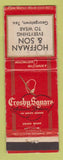 Matchbook Cover - Crosby Square Men's Shoes Hoffman & Son Georgetown TX WEAR