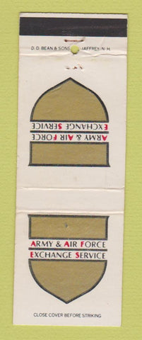 Matchbook Cover - Army & Air Force Exchange Service WEAR