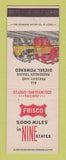 Matchbook Cover - Frisco Railroad