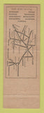 Matchbook Cover - Frisco Railroad