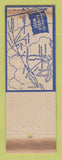 Matchbook Cover - Wabash Railroad WORN