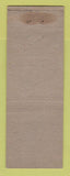 Matchbook Cover - Union Pacific Railroad  WEAR