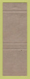 Matchbook Cover - Princess Anne Motel Kingstree SC Perkins Americana YELLOW