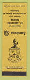 Matchbook Cover - St Augustine FL 1965 Perkins Americana YELLOW