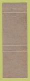 Matchbook Cover - Rough and Ready CA Perkins Americana YELLOW