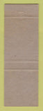 Matchbook Cover - Vista Motel Coulee Dam WA Perkins Americana YELLOW