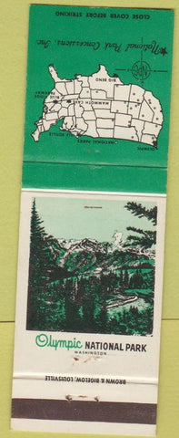 Matchbook Cover - Olympic National Park WA