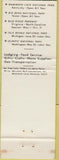 Matchbook Cover - Olympic National Park WA