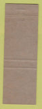 Matchbook Cover - William Vance Motel Tarboro NC Perkins Americana GREEN