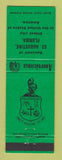 Matchbook Cover - St Augustine FL 1965 Perkins Americana GREEN