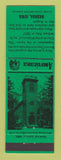 Matchbook Cover - Little Brown Church Nashua IA Perkins Americana GREEN
