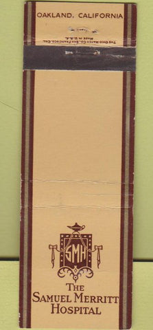Matchbook Cover - Samuel Merritt Hospital Oakland CA