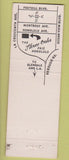 Matchbook Cover - Three Oaks Restaurant Montrose CA
