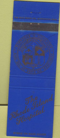 Matchbook Cover - Rhode Island Hospital RI