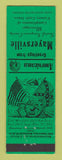 Matchbook Cover - Victory Store Mayersville MS Civil War Perkins Americana GREEN