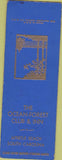 Matchbook Cover - Ocean Forest Club  and  Inn Myrtle Beach CA