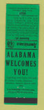 Matchbook Cover - Shirley Court Grove Hill AL Perkins Americana GREEN