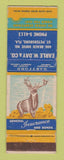 Matchbook Cover - Hartford Insurance Earle Day St Petersburg FL WORN