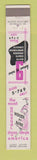 Matchbook Cover - House of Nine Dress Shops  CHAIN 10 Strike