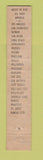 Matchbook Cover - House of Nine Dress Shops  CHAIN 10 Strike