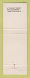 Matchbook Cover - Wright & Percy Insurance Baton Rouge LA