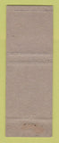 Matchbook Cover - Aetna Insurance Benjamin Sax Chicago IL