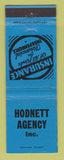 Matchbook Cover - Hodnett Insurance
