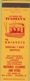 Matchbook Cover - National Cleaners  and  Dyers Toledo OH