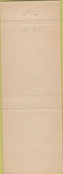 Matchbook Cover - National Cleaners  and  Dyers Toledo OH