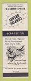 Matchbook Cover - Granby Camping QC WEAR