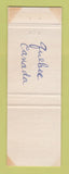 Matchbook Cover - Hubert Turenne Dunlop St Gabriel de Brandon QC