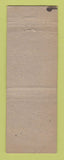 Matchbook Cover - Union Indemnity Insurance C Anderson Litchfield IL