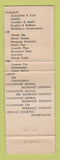 Matchbook Cover - Robert Woodside Insurance Valencia PA