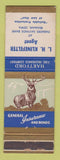 Matchbook Cover - Hartford Insurance LH Klinefelter Beaman IA