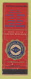 Matchbook Cover Woodmen Accident Insurance Josephine Townsend Nelson Marshall MO