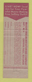 Matchbook Cover - Mason Shoes Chippewa Falls WI offer