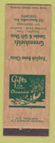 Matchbook Cover - Greenshields' Smoke Gift Shop Toronto ON