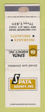 Matchbook Cover - Spata Insurance Agency New York City WEAR