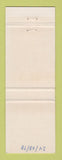 Matchbook Cover - Hotel National St Georges Est QC