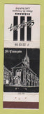 Matchbook Cover - St Francois Capvez? Cigars Lausanne Switzerland WEAR