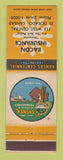 Matchbook Cover - Bacon Isnurance El Dorado KS 1961
