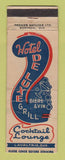 Matchbook Cover - Hotel Deluxe Grill Lavaltrie QC WORN