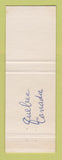 Matchbook Cover - Hubert Turenne Dunlop St Gabriel de Brandon QC