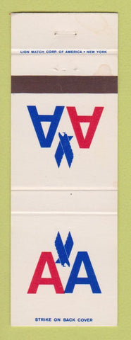 Matchbook Cover - American Airlines WEAR