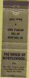 Matchbook Cover - House of Myrtlewood Coos Bay OR