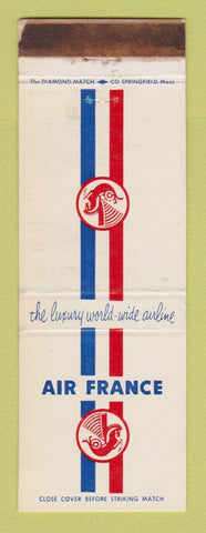 Matchbook Cover - Air France Airline WORN