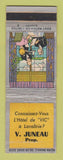 Matchbook Cover - L Hotel de Vic J Juneau QC WORN
