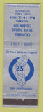 Matchbook Cover - California Silver Jubilee 1954 Fresno CA State Farm Insurance