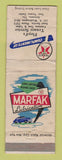 Matchbook Cover - Texaco oil gas Floyd's Sarasota FL WORN